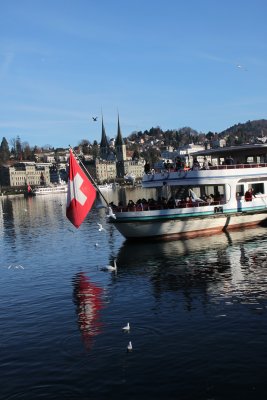 Le lac de Lucerne appel aussi lac des 4 cantons