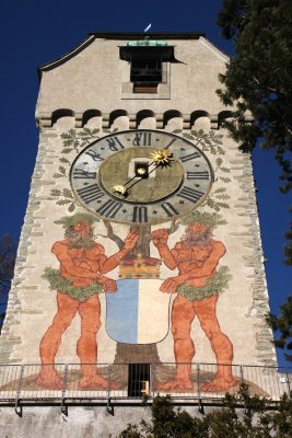 Zyt tower is one of the nine towers that are part of the town fortifications of Lucerne