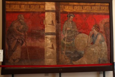 Muse archologique : Fresque de Pompi