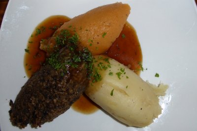 The Scottish haggis, it's sooo good!!