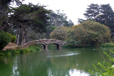 Stow lake in the Golden Gate Park