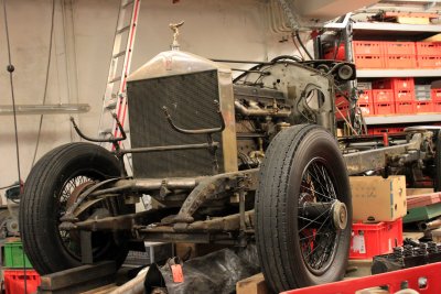 Visit of the restoration workshop