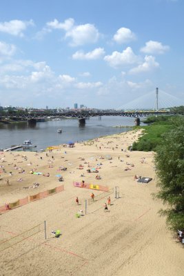 Vistula's beach