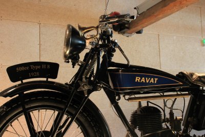 500CC type H8 1928 la plus puissante des motos Ravat 