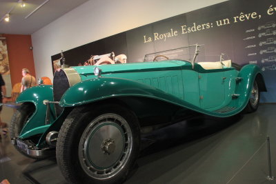 ROYALE BUGATTI Roadster type 41 1930/1990 (8 cylindres 12760cm3 300CV 200km/h)