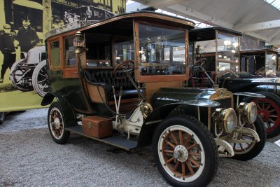 BRASIER coup chauffeur KD 1908 (4 cylindres 3397 cm3 24CV 65km/h)