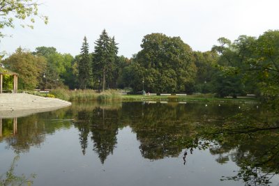 In the Ujazdowski park