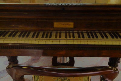 Chopin's last piano in the Chopin museum 