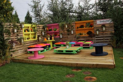 Le jardin recycl de Guebwiller
