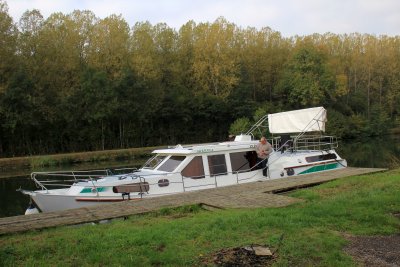 Notre bateau pour le week-end - Our boat for the week