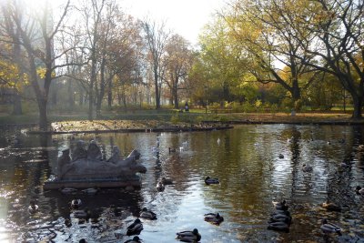 In the Krasinskich parc