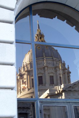 Reflections of the City Hall