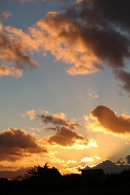 Le Roi Soleil se couche en grande pompe! - the Sun King sets majestically!