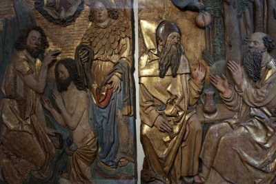 Baptism of Christ - Visit of St Anthony to St Paul the Hermit