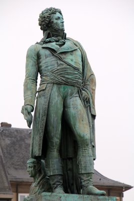 Statue de Jean-Baptiste Klber  hros strasbourgeois assassin durant la campagne d'Egypte (1753-1800)
