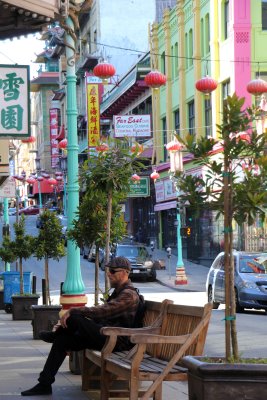 Street scene  in Chinatown