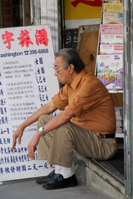 Street scene in Chinatown