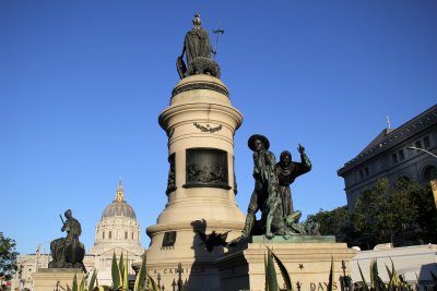 In front of the city Hall