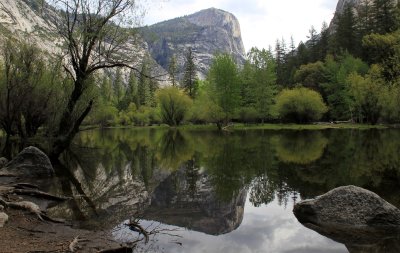 Lower pool of Mirror Lake