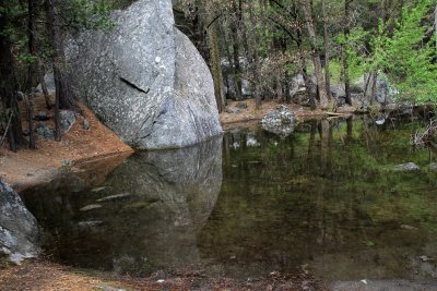 Lower pool of Mirror Lake