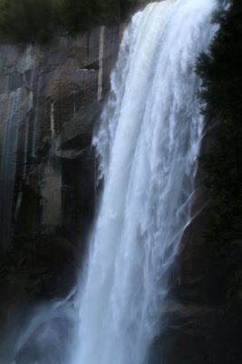 We are very close, 5 meters from the Vernall Fall!! Very impressive and more and more exiting!!