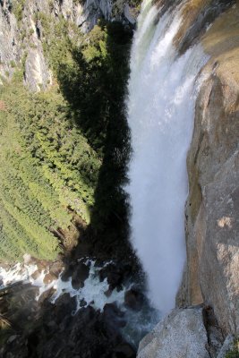 On top of the Vernall Fall