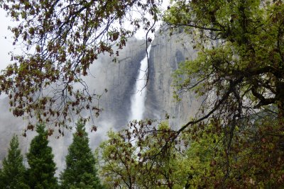 Partie la plus élevée de la Yosemite Fall - Upper Fall of Yosemite Fall