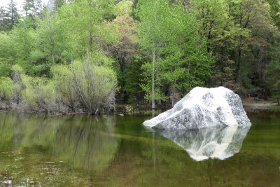 Lower pool of Mirror Lake