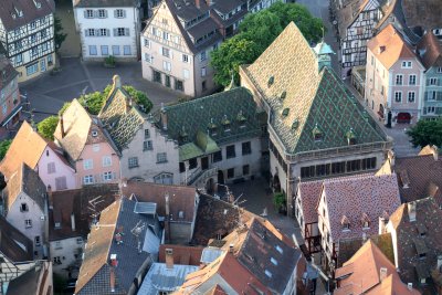 Colmar Le Kofhus et sa superbe toiture