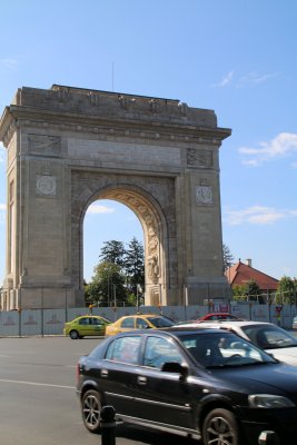 L'Arc de Triomphe, construit en 1936 pour fter la victoire du pays  la fin de la Grande Guerre  