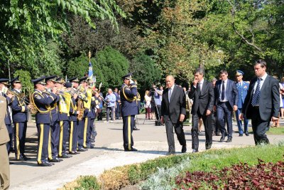 Commemoration of the 100th birthday of the entry of Romania in the first  world war