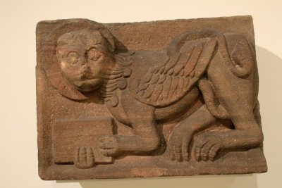 Chapiteau Lion de Saint Marc (12ème siècle)