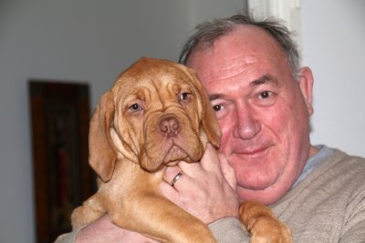 Qu'on est bien dans les bras de Papy... - So good in the arms of my Grandpa!