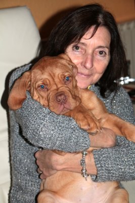 Dans les bras de Mamy Anna! - Portrait with my Grandma Anna