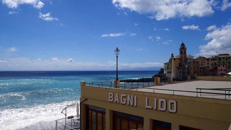 Camogli our stopover enroute to Mugello