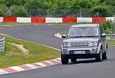 we took our Disco around the old Nurburgring