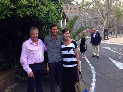 Mark Webber and MotoExpress guests