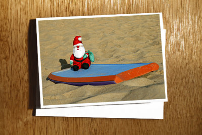 Boogie Board Santa