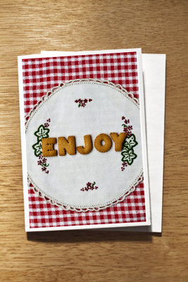 enjoy doilie