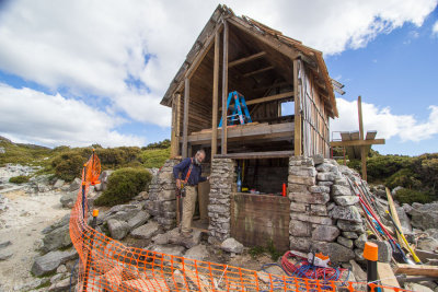 Kitchen Hut was undergoing renovations