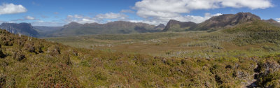 The view south from Pelion Gap