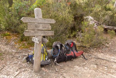 The turn-off to Pine Valley is a good resting spot