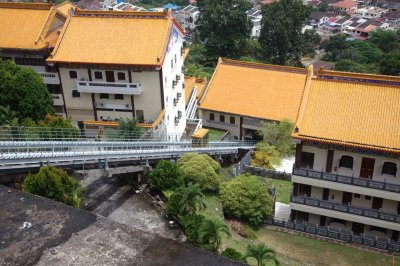 Cable car at Kek Lok Si temple