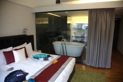 Our room at Hotel Maya in Kuala Lumpur