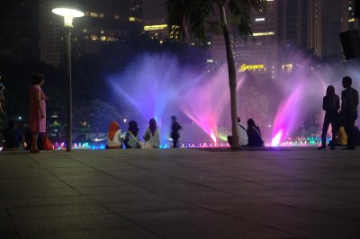 Park behind the Petronas towers (KLCC)