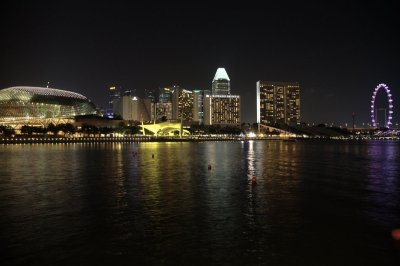 Marina bay by night