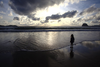 Sunset beach, koh Muk