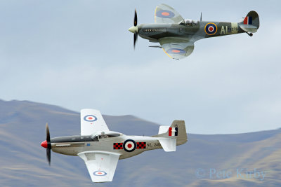 P51 and Spitfire