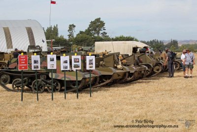 Military Vehicles - Wings Over Wairarapa 2015