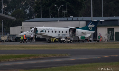 B1900 - Last Eagle Air Flight Auckland - Hamilton